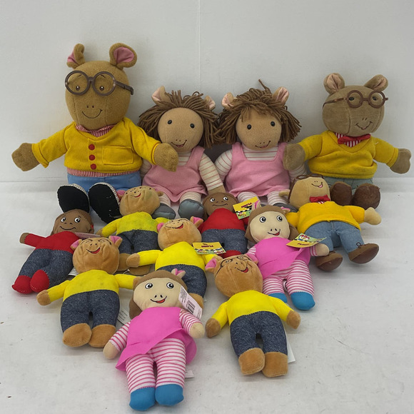 Arthur Storybook Character Stuffed Animal Wholesale Plush Lot - Picture 1 of 13